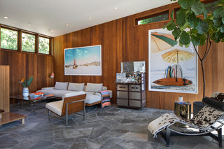 NEW CANAAN WOOD LOUNGE CHAIR