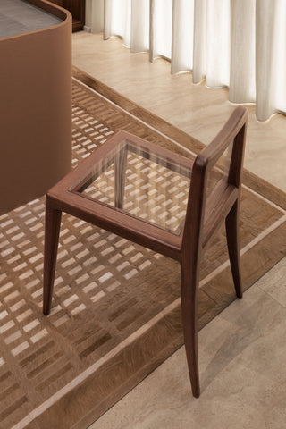 PETITE WOOD FLOAT CHAIR