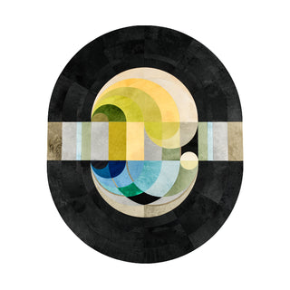 Turntable Oval Rug
