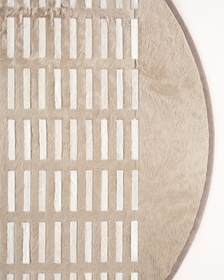 AGNES MARTIN CIRCULAR RUG